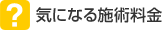 気になる施術料金